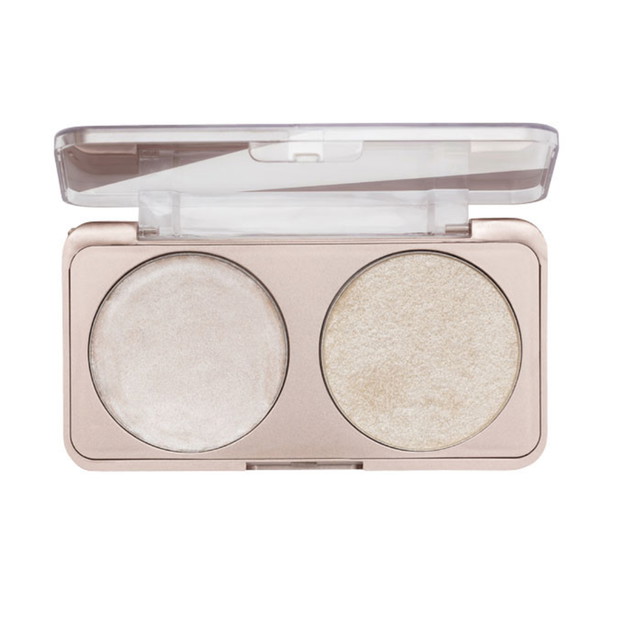 Podwójny rozświetlacz Luxe Light Lustre Highlight Duo MUA Makeup Academy, 20,99 zł, Drogerienatura