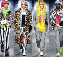 Pokaz męskiej kolekcji Versace na jesień zimę 2019/ 2020