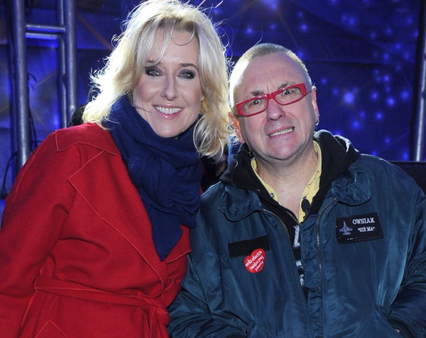 Jerzy Owsiak, Agata Młynarska, WOŚP