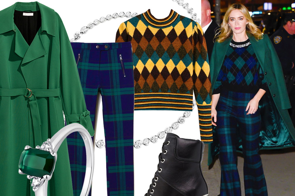 get the look Emily Blunt, w stylu gwiazd
