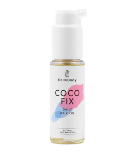 Suchy olejek do włosów Coco Fix Daily hair oil HelloBody, 84,99 zł.