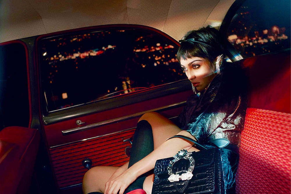 córka Madonny Lourdes Lola Leon w kampanii Miu Miu na wiosnę 2019