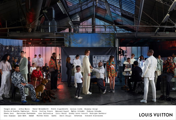 Virgil Abloh’s First Campaign for Louis Vuitton