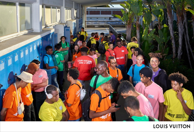 Virgil Abloh’s First Campaign for Louis Vuitton
