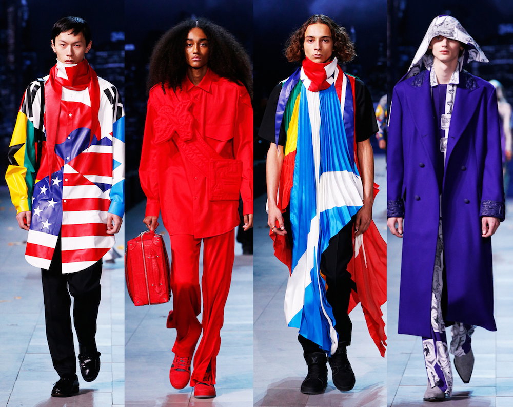Męska kolekcja Louis Vuitton na jesień 2019