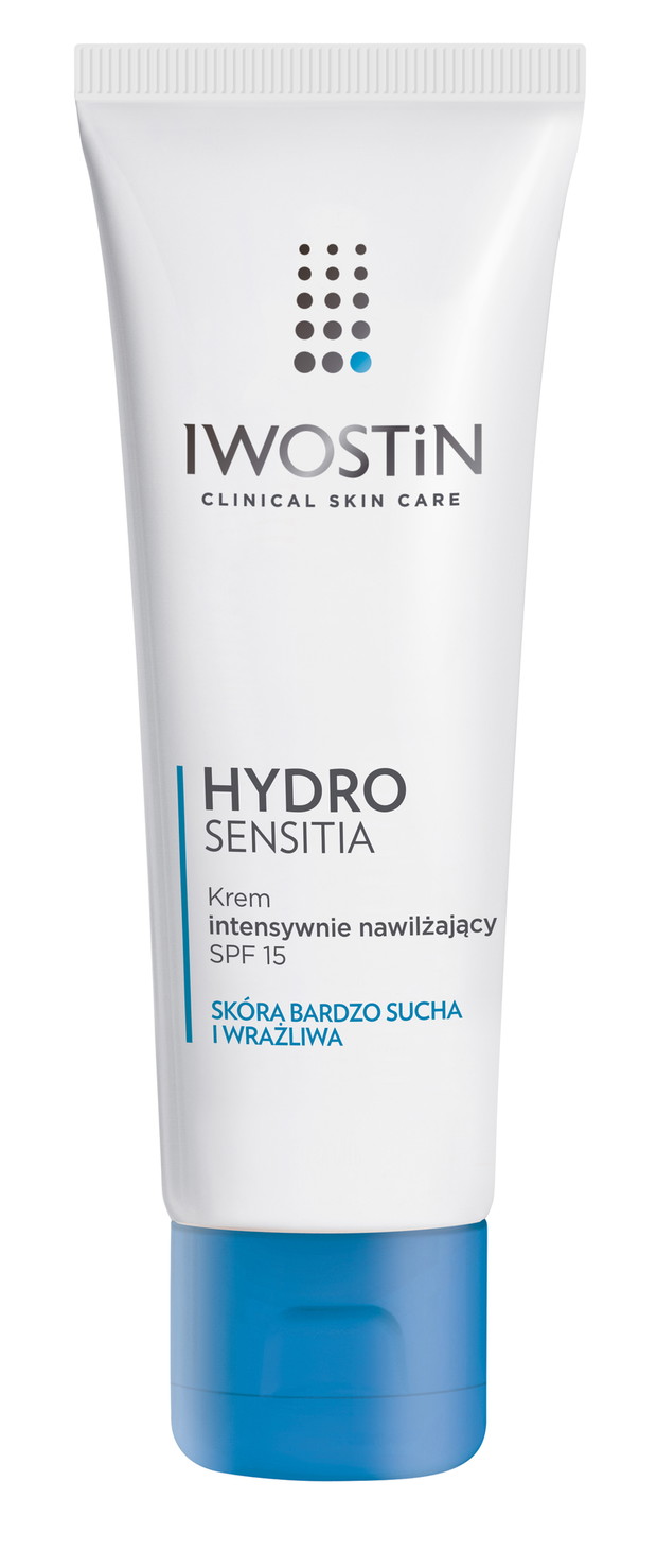 Krem intensywnie nawilżający Hydro Sensitia Iwostin, 39,99 zł.
