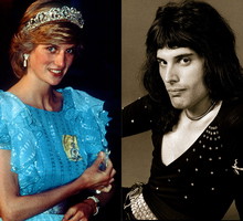 księżna Diana, Freddie Mercury