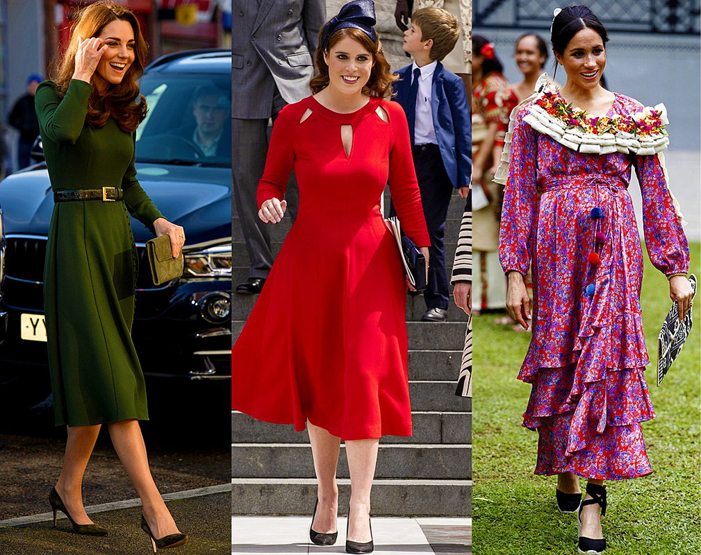torebki księżnych, księżna Kate, księżna Meghan, księżniczka Eugenia