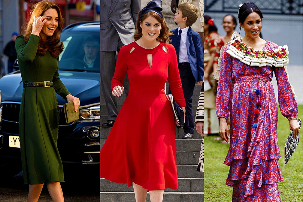 torebki księżnych, księżna Kate, księżna Meghan, księżniczka Eugenia