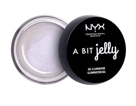 Rozświetlacz A Bit Jelly w kolorze Opalescent NYX Cosmetics, ok. 55 zł.