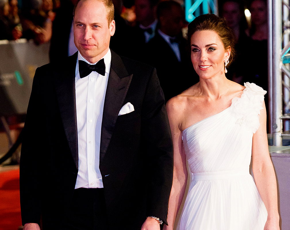 księżna Kate, książę William, BAFTA 2019