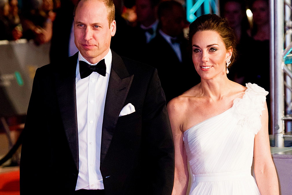 księżna Kate, książę William, BAFTA 2019