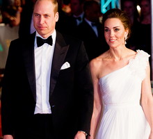 księżna Kate, książę William, BAFTA 2019