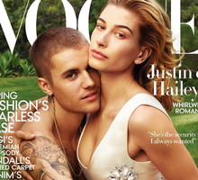 Justin Bieber i Hailey Bieber na okładce Vogue o ślubie i miłości
