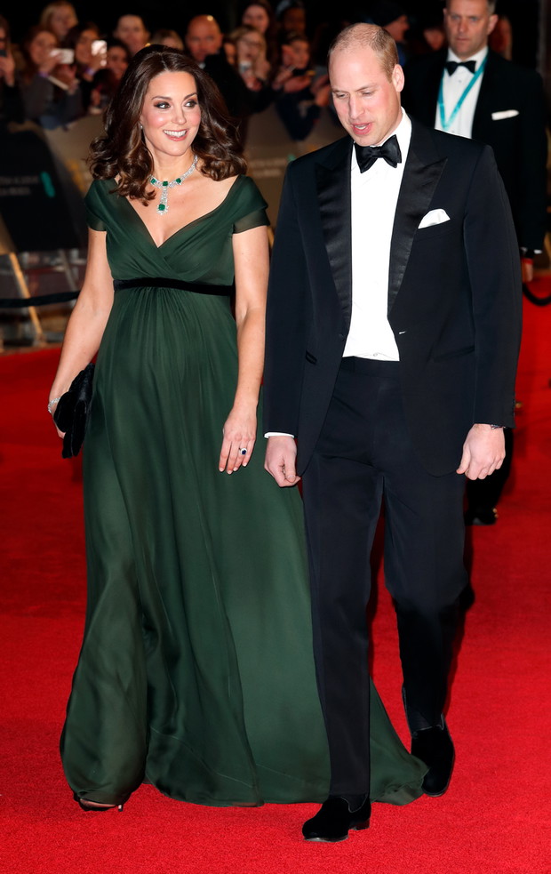 The Duke And Duchess of Cambridge Attend The EE British Academy Film Awards