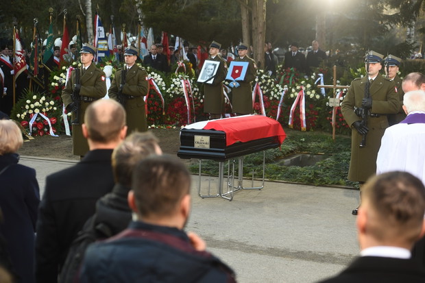 Uroczysto?ci pogrzebowe premiera Jana Olszewskiego