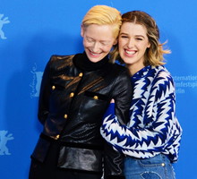 Tilda Swinton z córką, Berlinale 2019