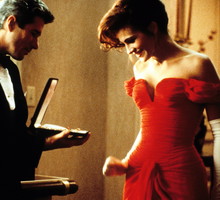 Julia Roberts, Pretty Woman, sukienki na Walentynki