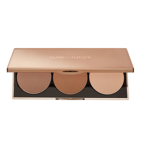 Zestaw do makijażu twarzy Contour Palette Nude by Nature