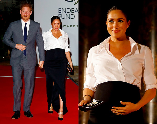 Księżna Meghan, książę Harry, stylizacje księżnej Meghan