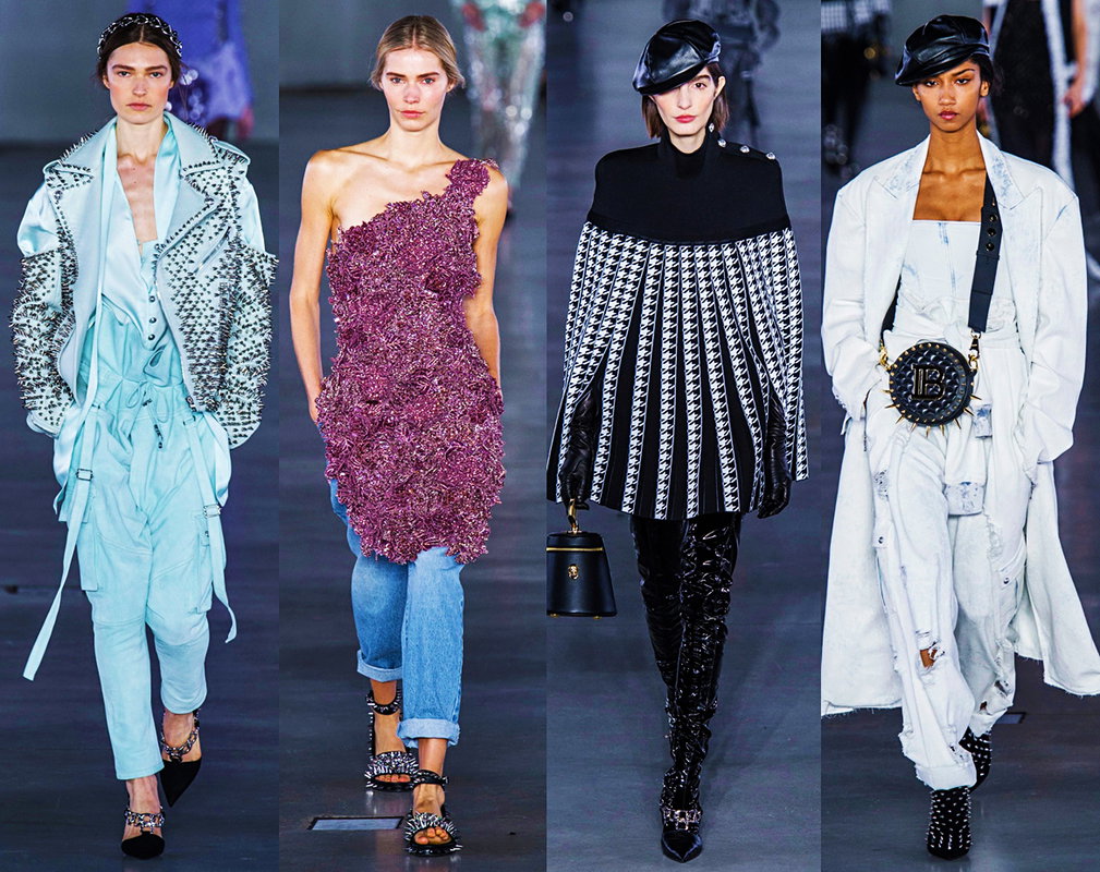 pokaz Balmain, Paris fashion week, a/w 2019/20