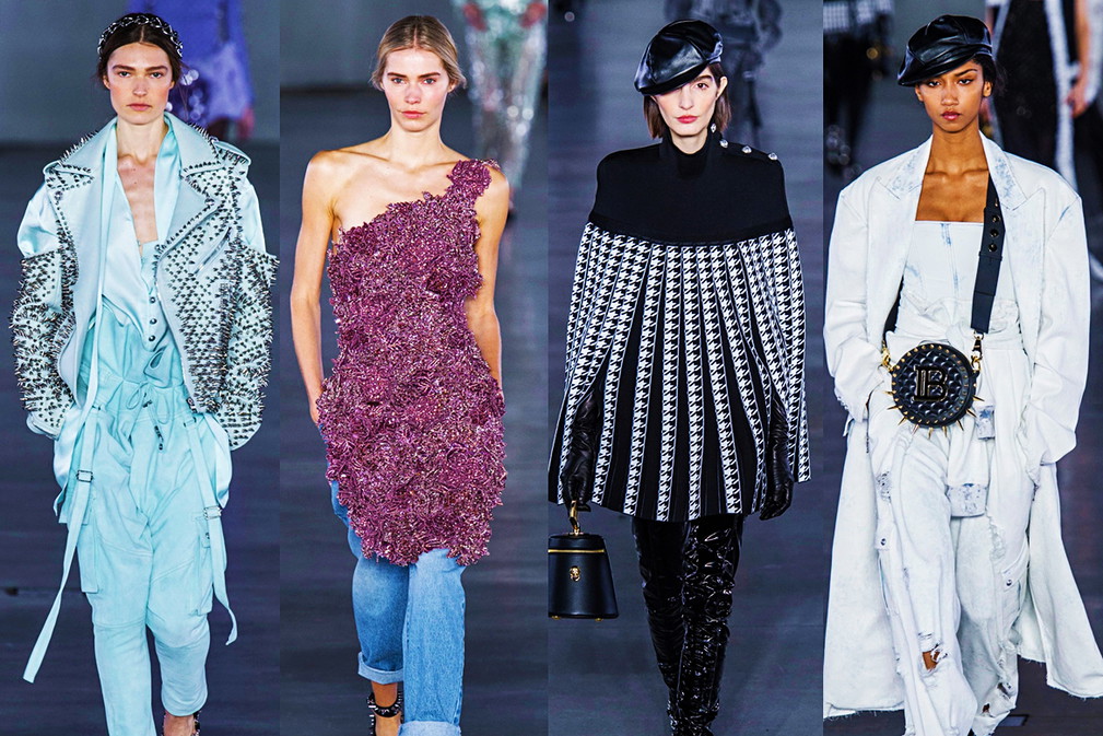 pokaz Balmain, Paris fashion week, a/w 2019/20