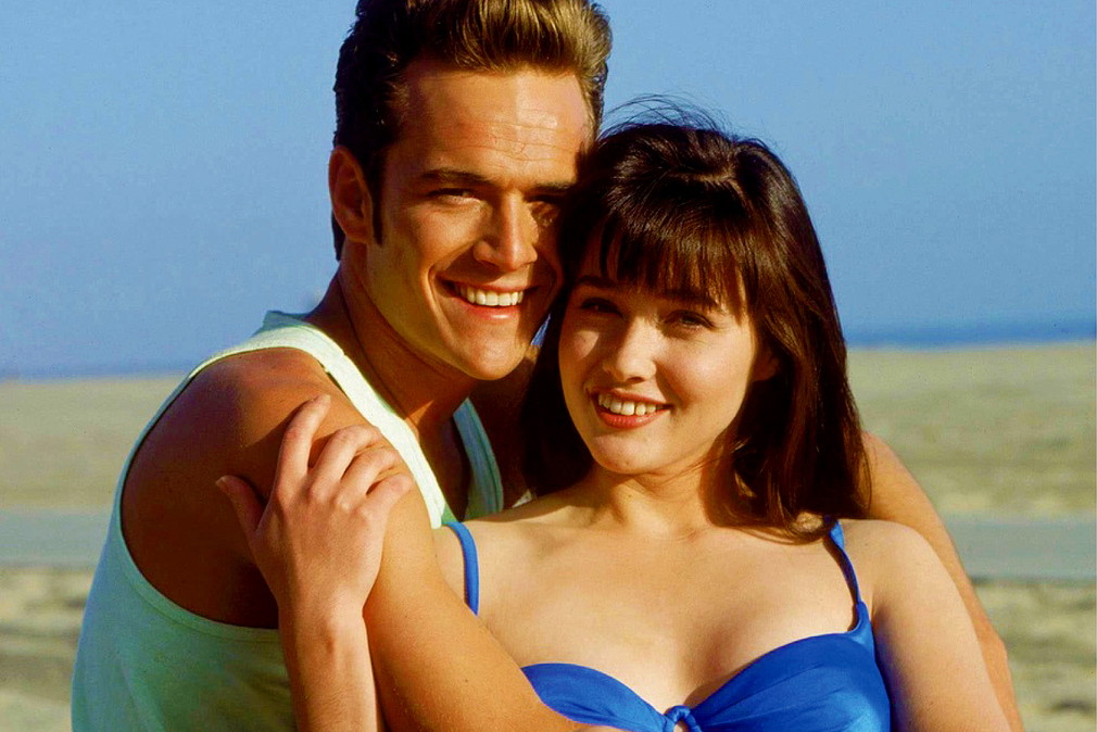 Shannen Doherty i Luke Perry - historia przyjaźni aktorów Beverly Hills 90210