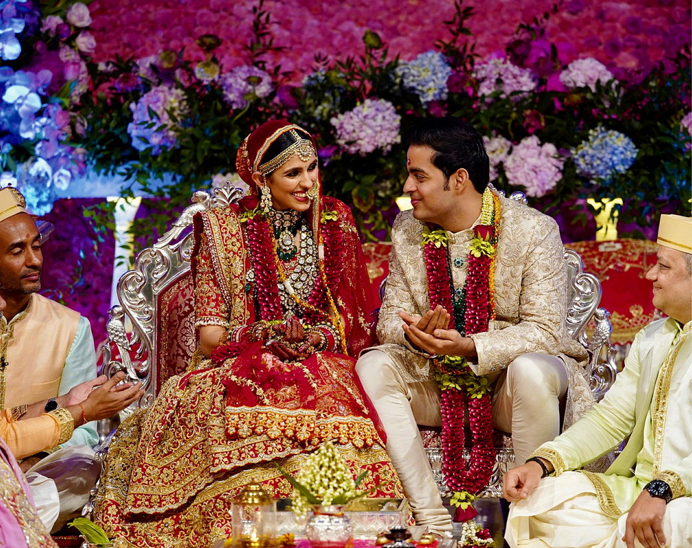 Akash Ambani, indyjski miliarder, ślub