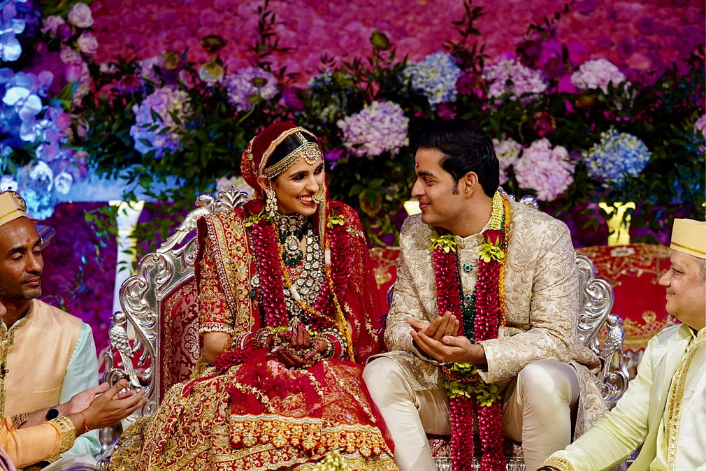 Akash Ambani, indyjski miliarder, ślub