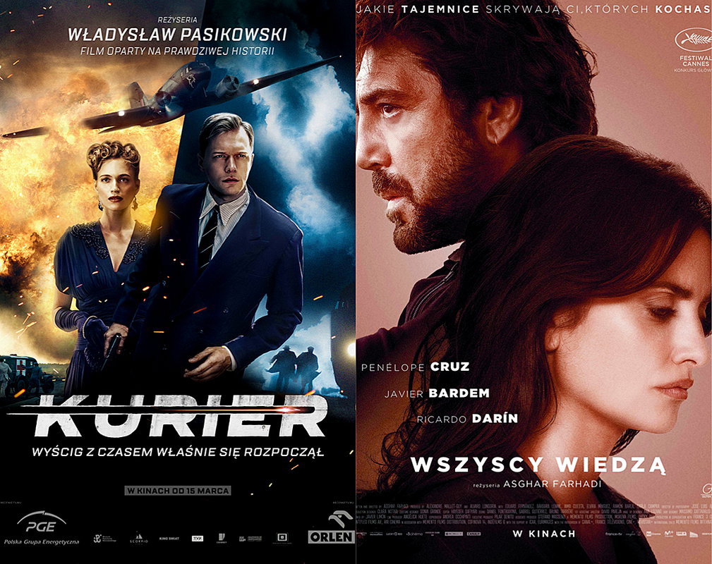 Na co warto iść do kina, Kurier, Wszyscy wiedzą, High Life