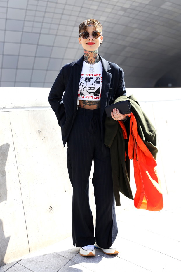 Street Style - Seoul Fashion Week 2019 F/W - Day 3