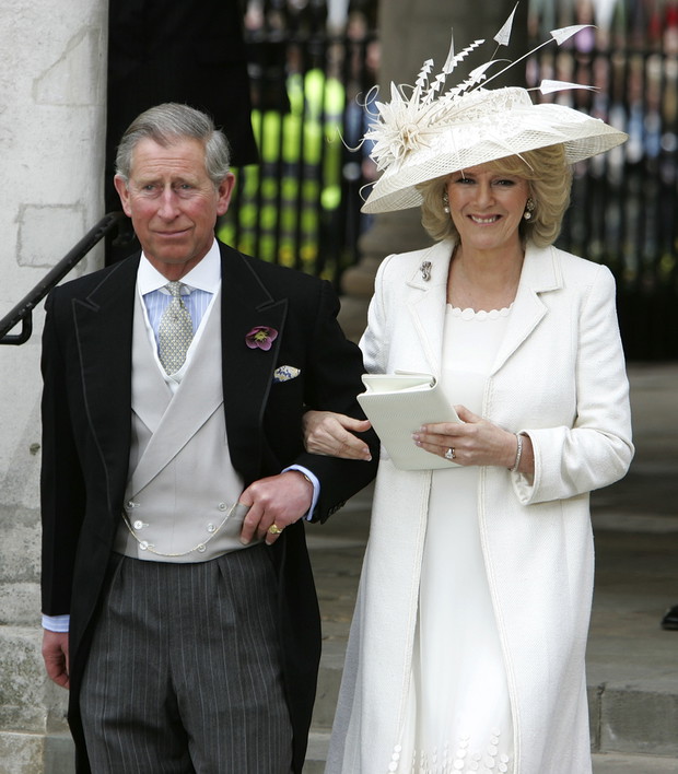 HRH Prince Charles &amp; Mrs Camilla Parker Bowles Marry At Guildhall Civil Cer