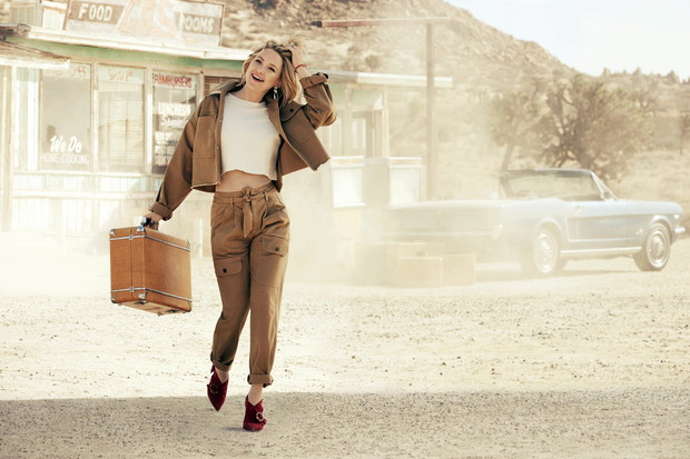 L'actrice Kate Hudson lance sa propre collection de vêtements "Happy X Nature"