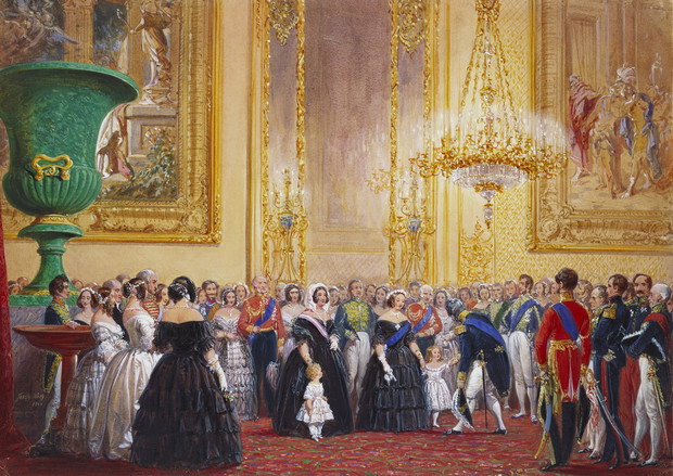 Windsor Castle: The Grand Reception Room. 8 October 1844