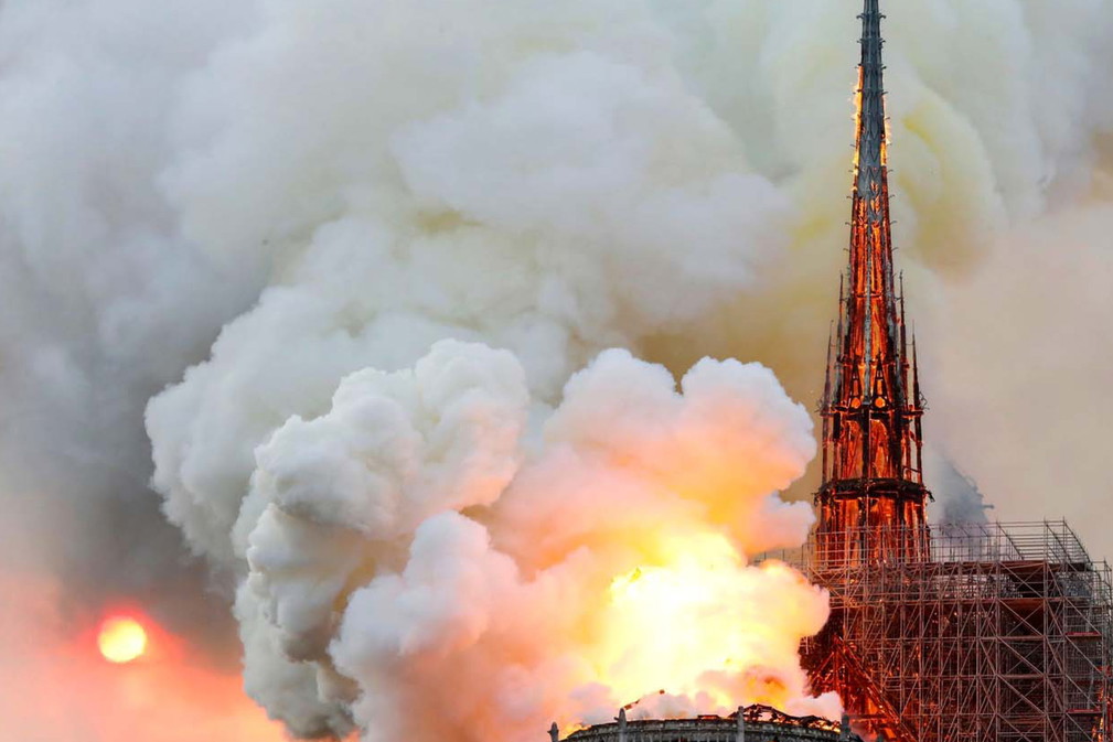 Katedra Notre Dame pożar