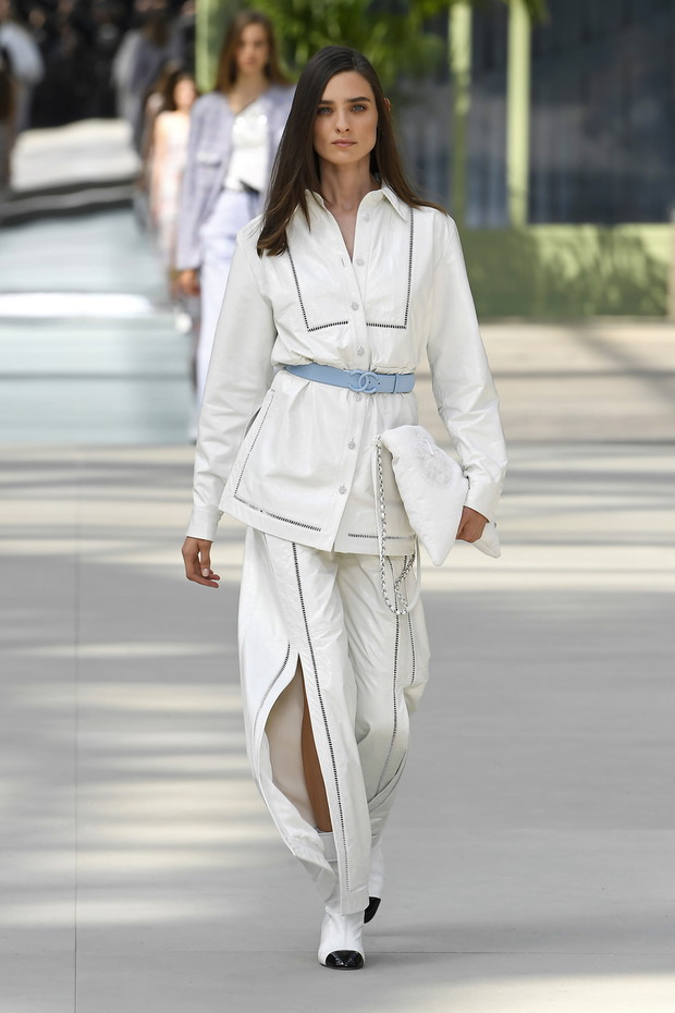Chanel Cruise Collection 2020 : Runway At Grand Palais In Paris