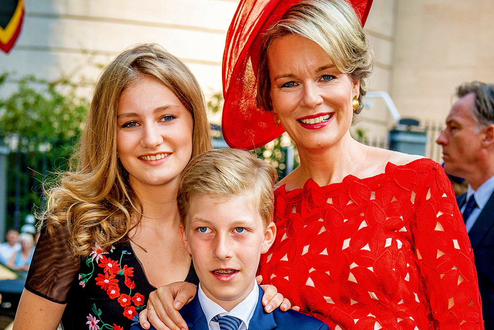 Belgijska rodzina królewska, księżniczka Elisabeth, królowa Matylda, książę Emmanuel