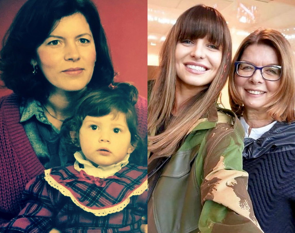 Dzień Matki, Weronika Rosati z mamą, Anna Lewandowska z mamą