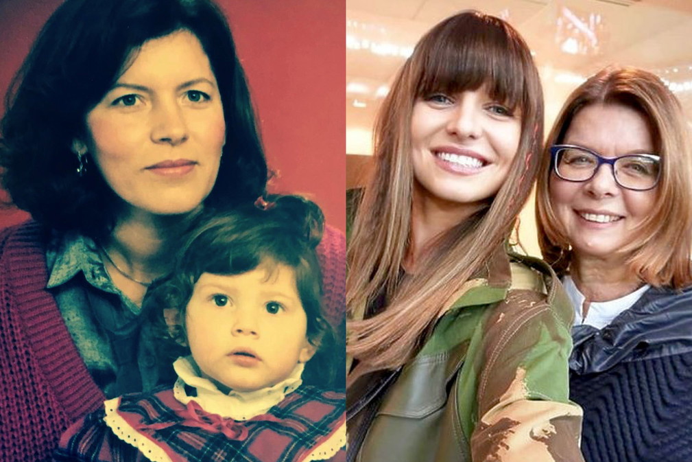 Dzień Matki, Weronika Rosati z mamą, Anna Lewandowska z mamą
