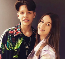 Roksana Węgiel i Daniel Yastremski