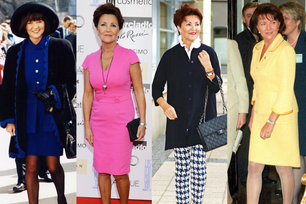 Jolanta Kwaśniewska urodziny stylizacje