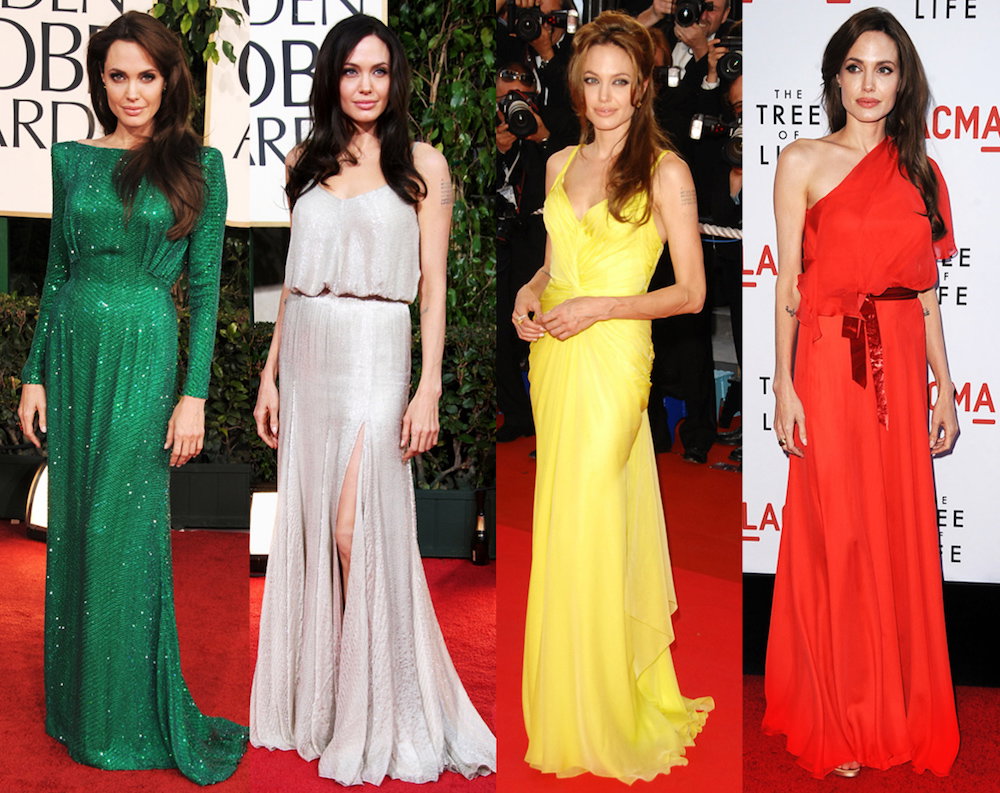 Angelina Jolie urodziny stylizacje