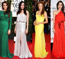 Angelina Jolie urodziny stylizacje