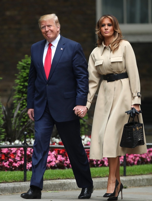Donald i Melania Trump z wizyt? w Wielkiej Brytanii