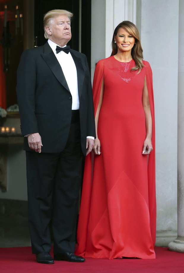 Donald i Melania Trump z wizyt? w Wielkiej Brytanii