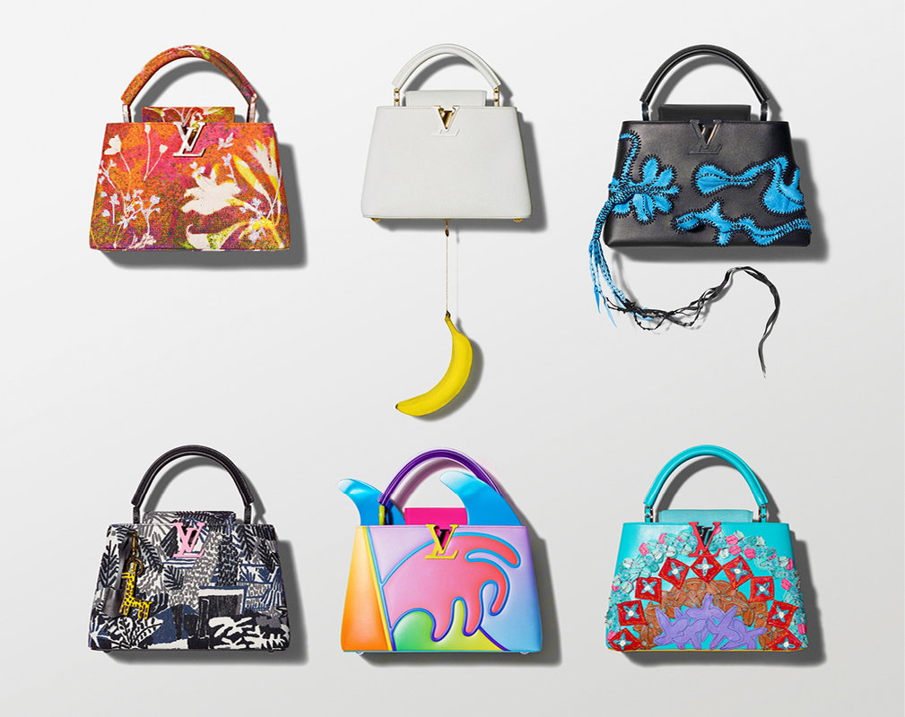 kolekcja torebek Louis Vuitton, ArtyCapucines