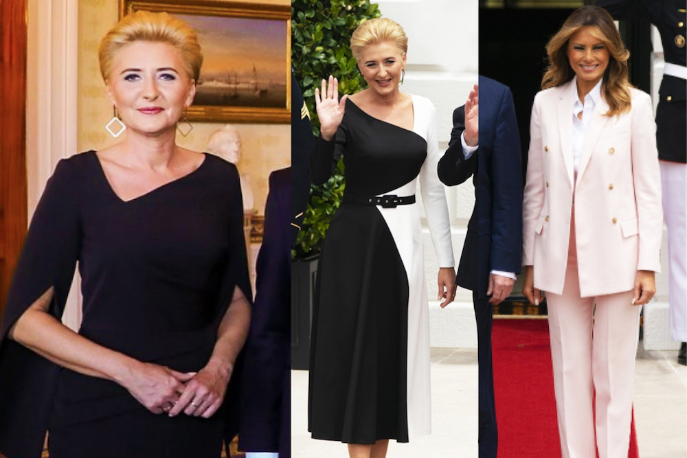 Melania Trump Agata Duda w Białym Domu