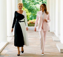 Agata Kornhauser-Duda, Melania Trump