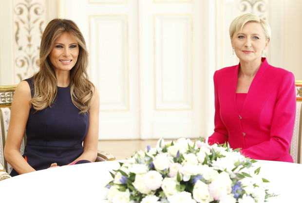 Melania Trump in Poland