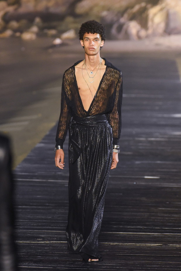 Saint Laurent Mens Spring Summer 20 Show - Runway